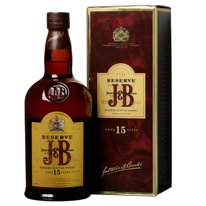 Whisky J.b.15 Años Estuche