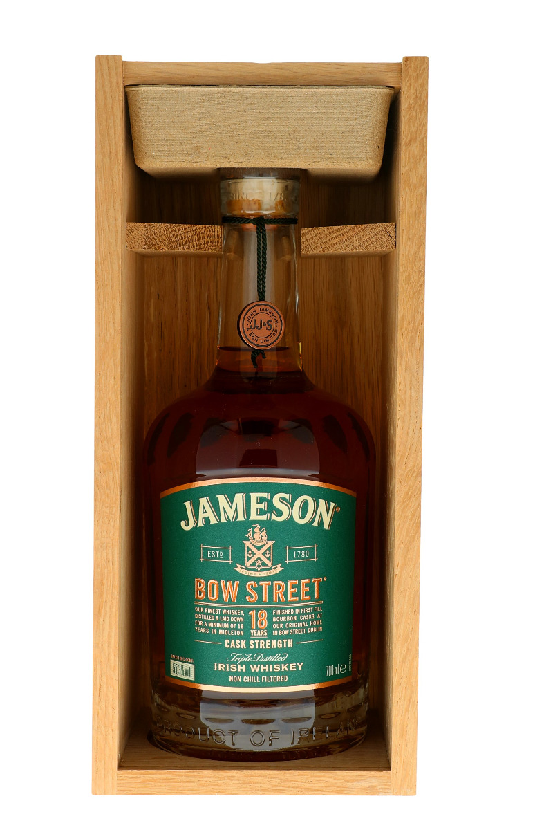 Whisky Whisky Jameson 18 Años Bow Street  Estuche