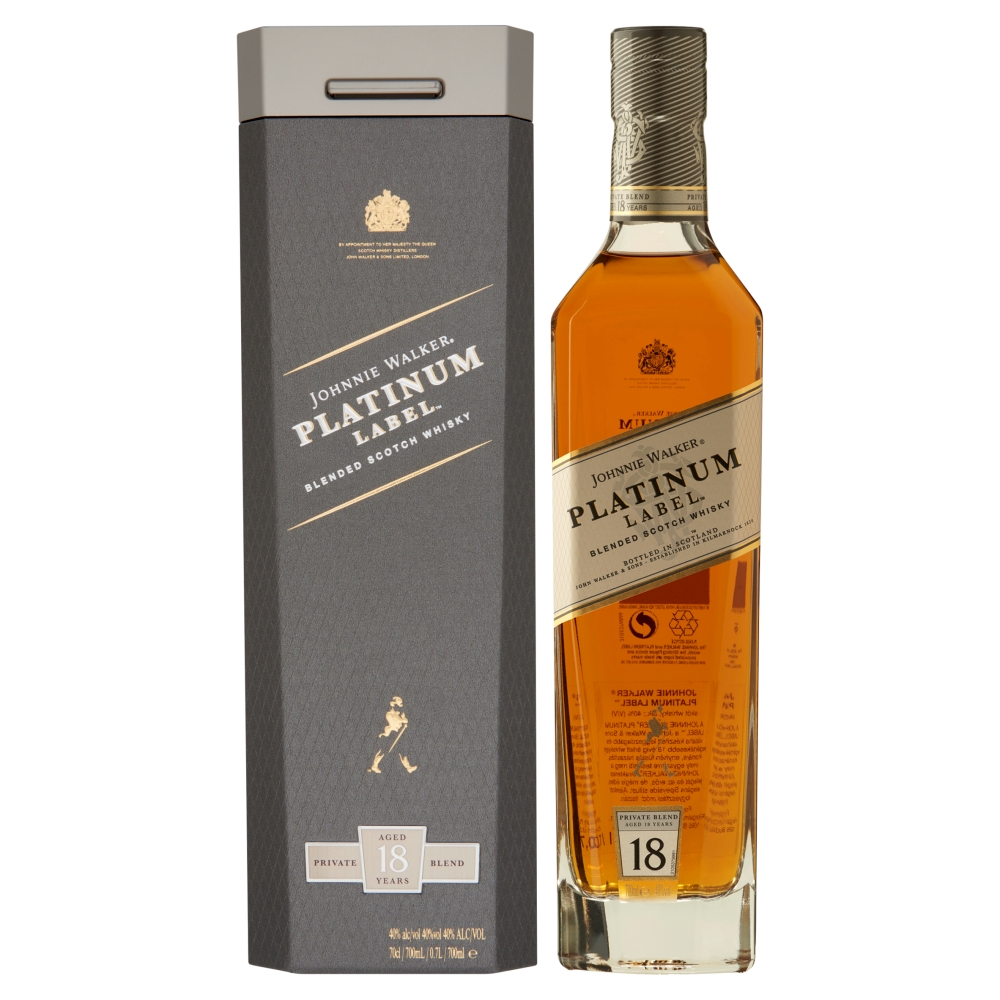 Whisky Whisky Johnnie Walker 18 Años Platinum Estuche