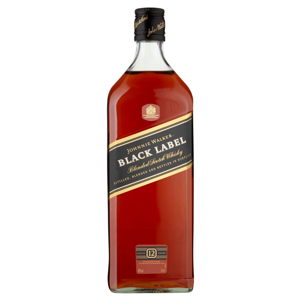 Whisky Johnnie Walker Black 3 Litros