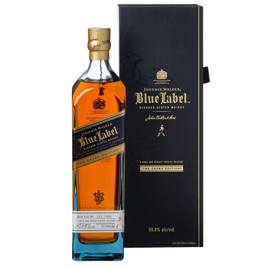 Whisky Johnnie Walker Blue Label Cask Edition 1 Litro Estuche
