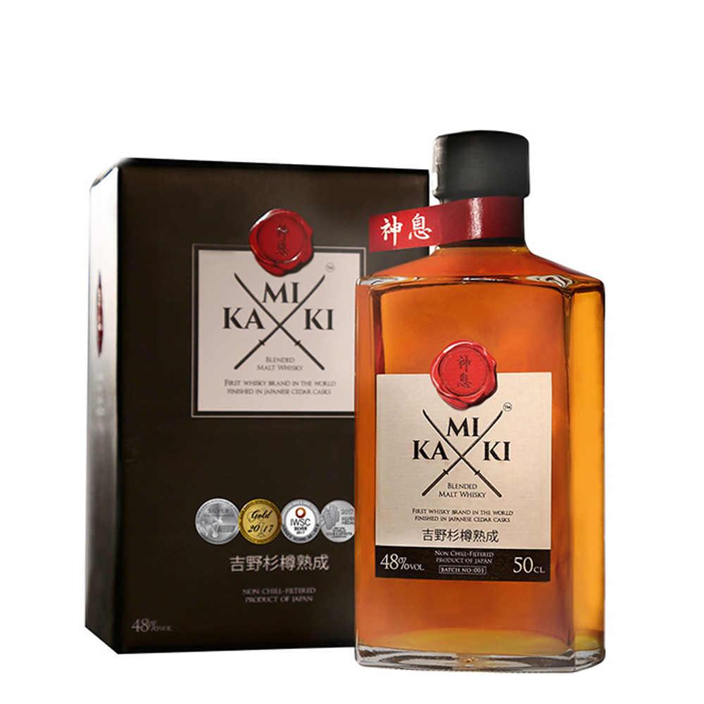 Whisky Kamiki Blended Malt 0,5 Litros Estuche
