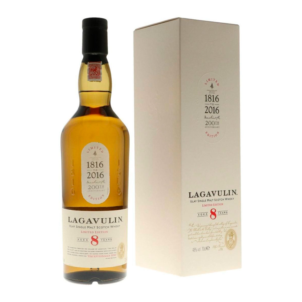 Whisky Lagavulin 8 Años Estuche