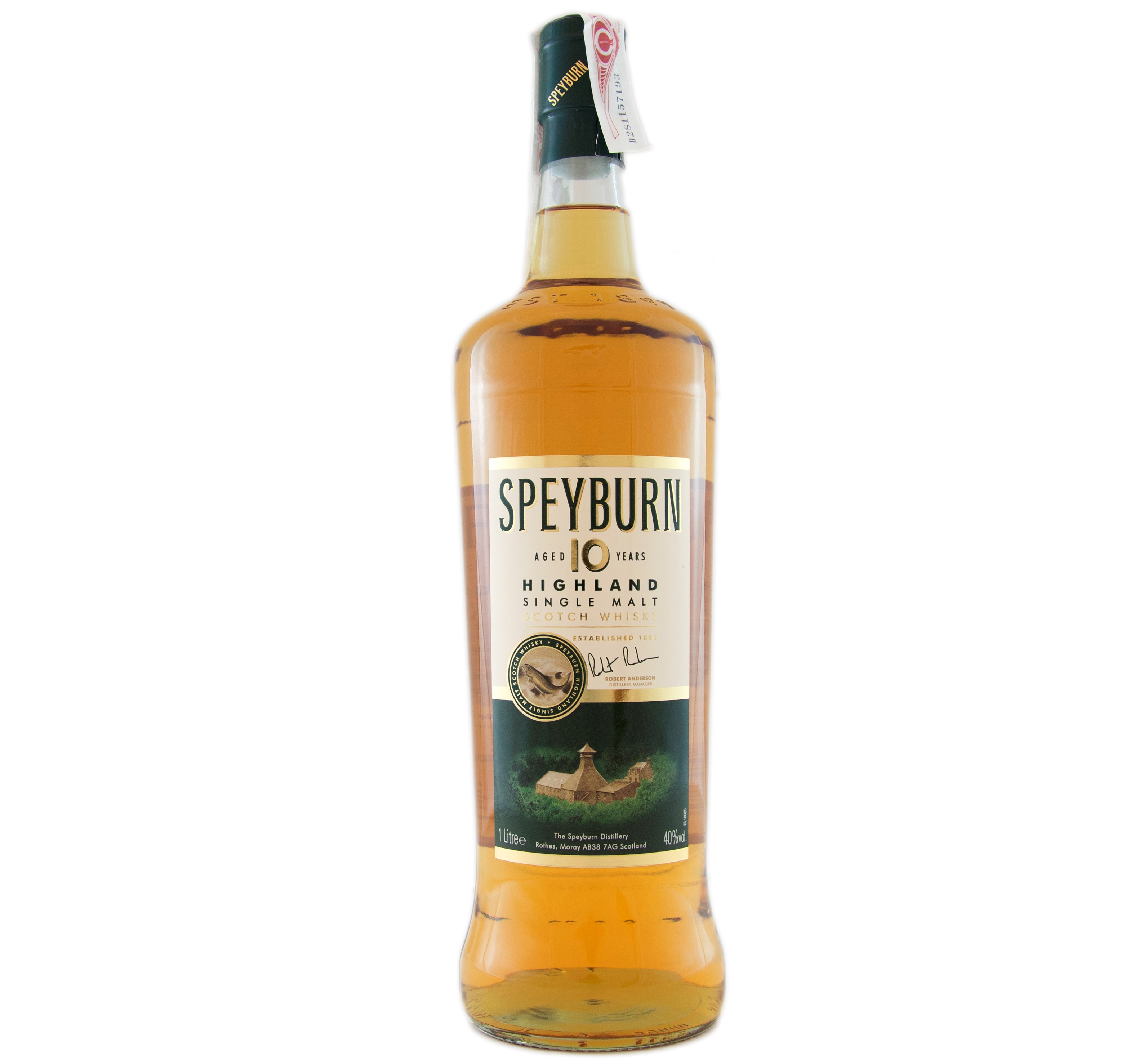 Whisky Whisky Speyburn 10 Años 1 Litro Estuche