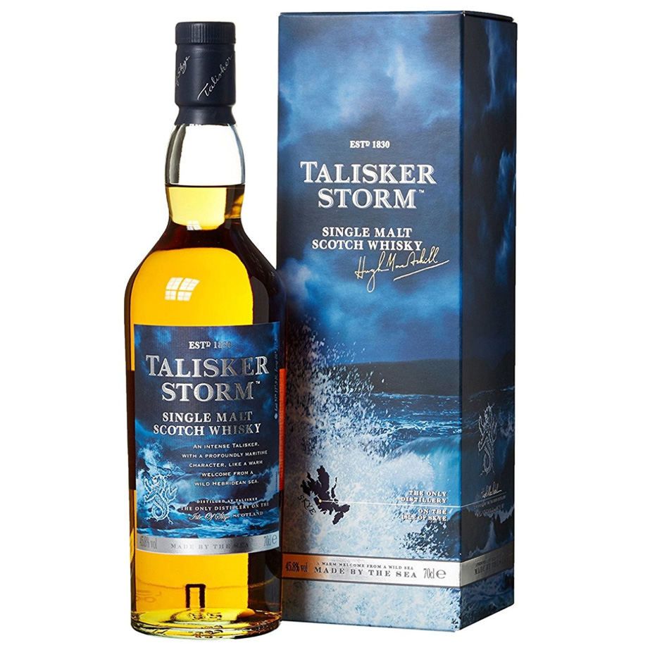 Whisky Talisker Storm Estuche