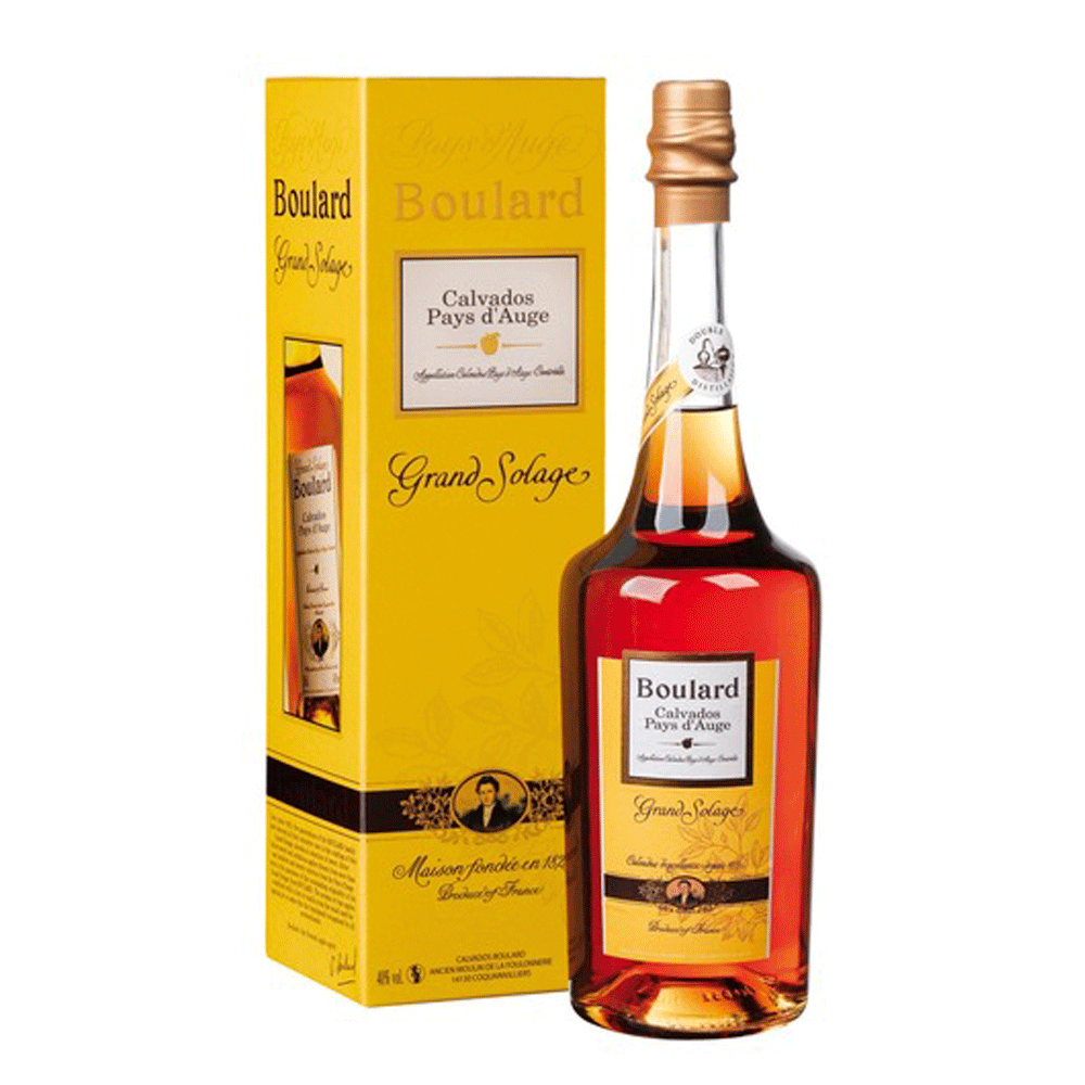 Brandy Boulard Calvados Grand Solage 1 Litro Estuche