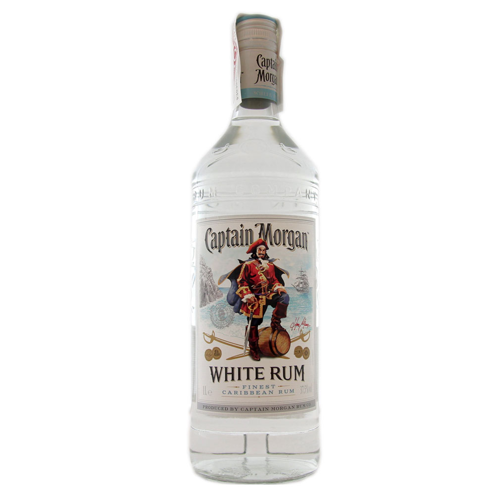 Ron Captain Morgan White 1 Litro