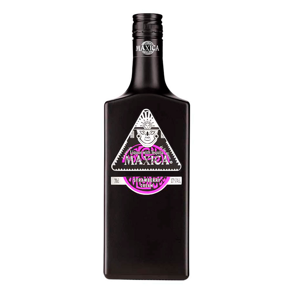 Licor Crema Tequila Maxica Strawberry