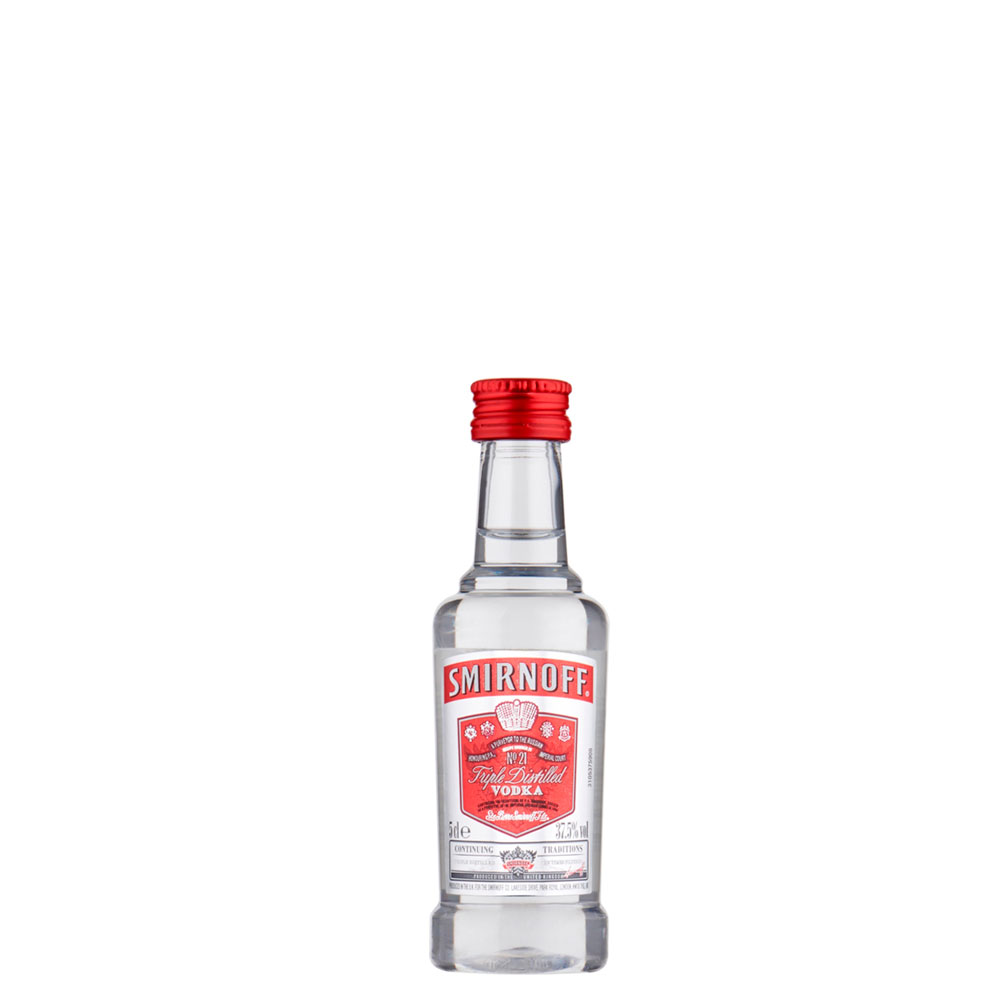 Vodka Smirnoff Red Pet Miniatura