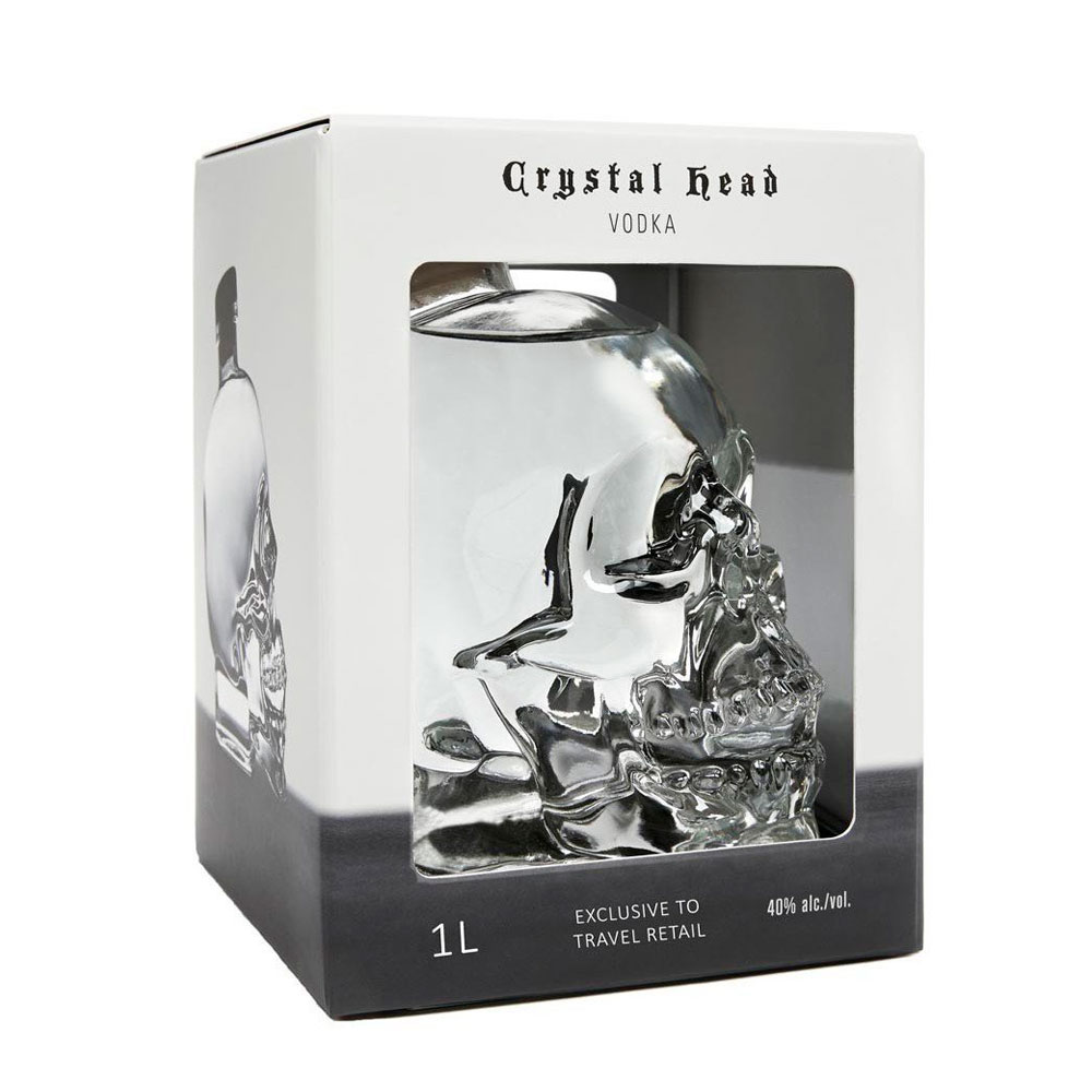 Vodka Crystal Head 1 Litro Estuche