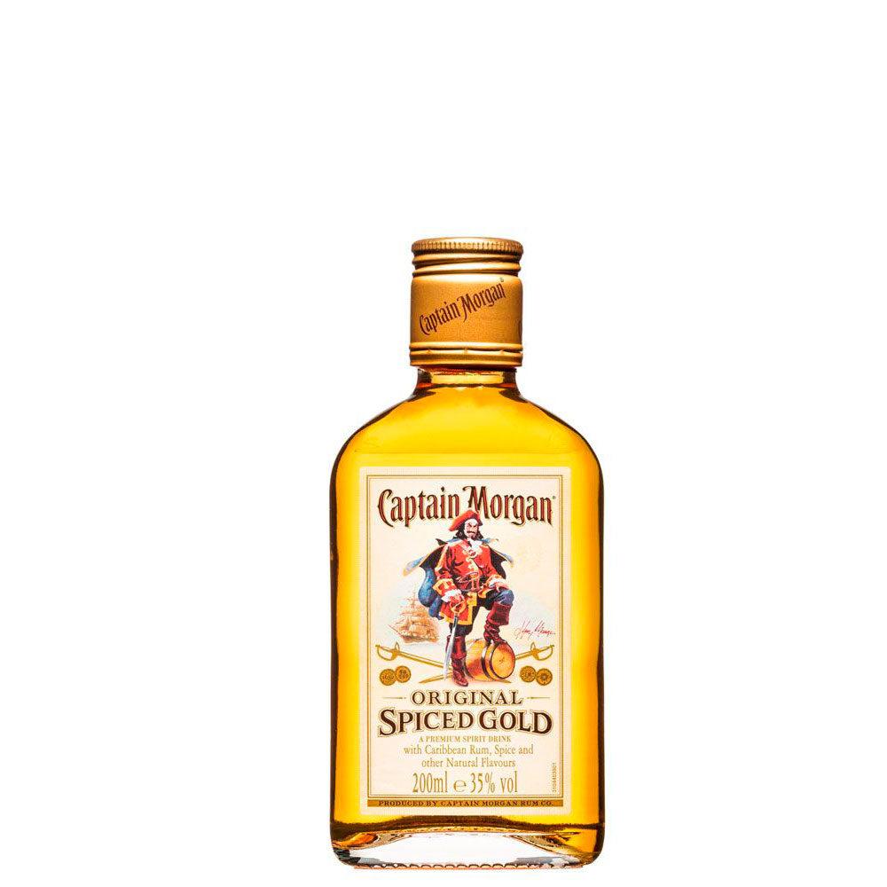 Ron Captain Morgan Spiced Gold 0,2 Litros