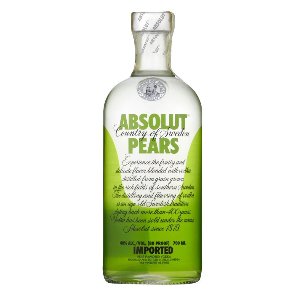 Vodka Vodka Absolut Pear