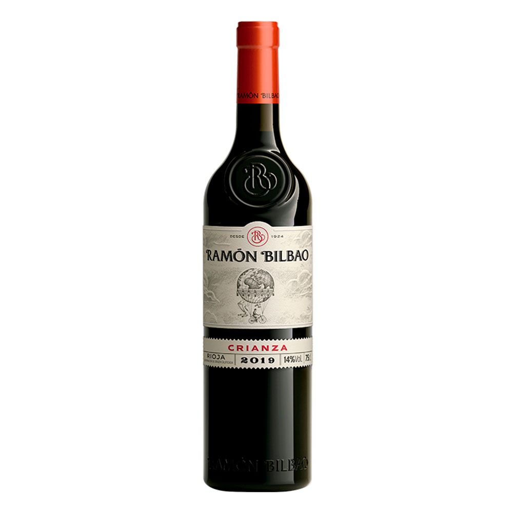 Vino Rioja Ramon Bilbao Crianza 2019 0,75 Litros