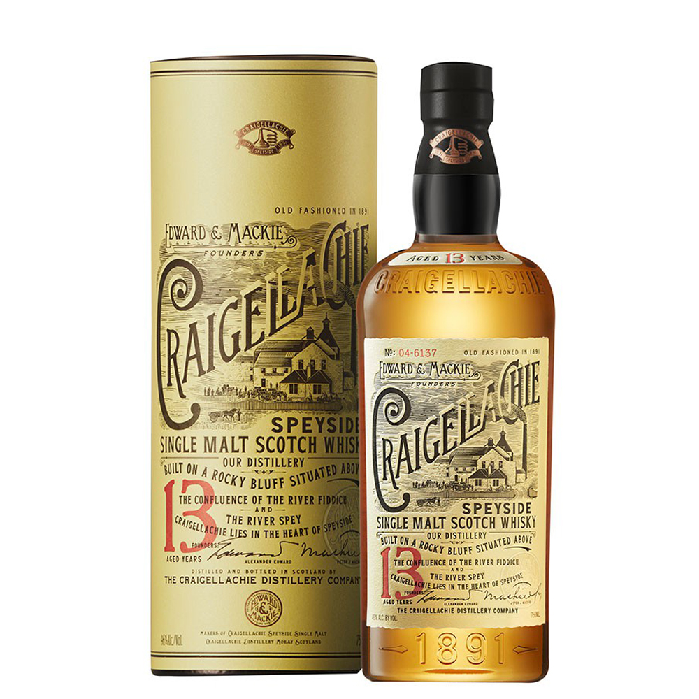 Whisky Craigellachie Single Malt 13 Años Estuche