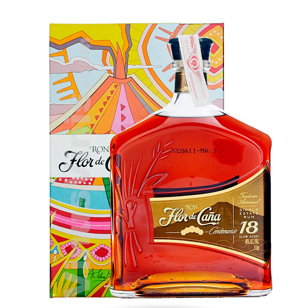 Ron Flor De Caña 18 Años Legacy Edition 1 Litro Estuche