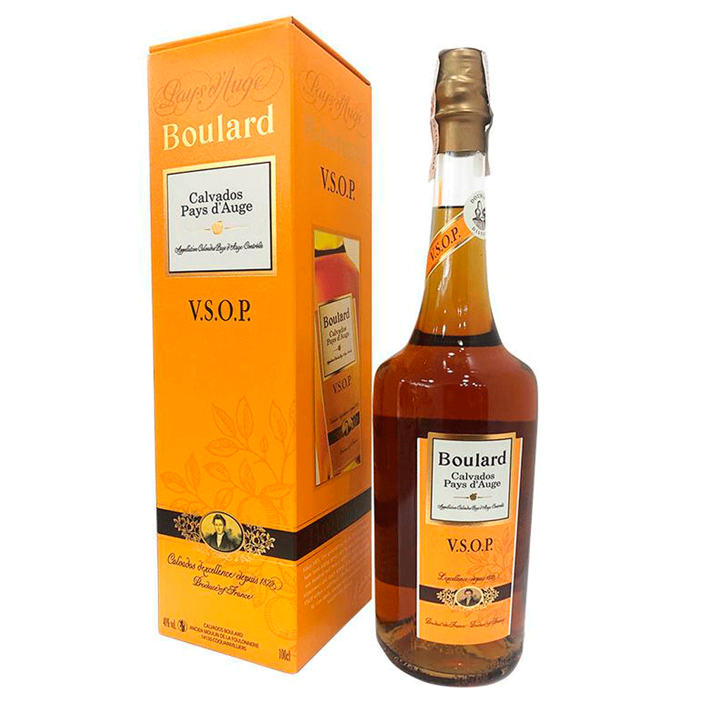 Brandy Boulard Calvados V.s.o.p 1 Litro Estuche