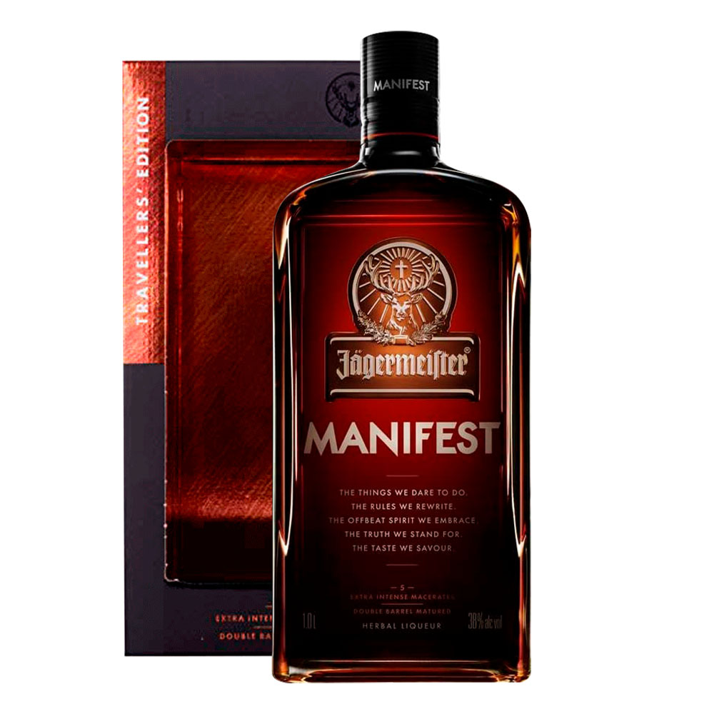 Licor Jagermeister Manifest 1 Litro Estuche