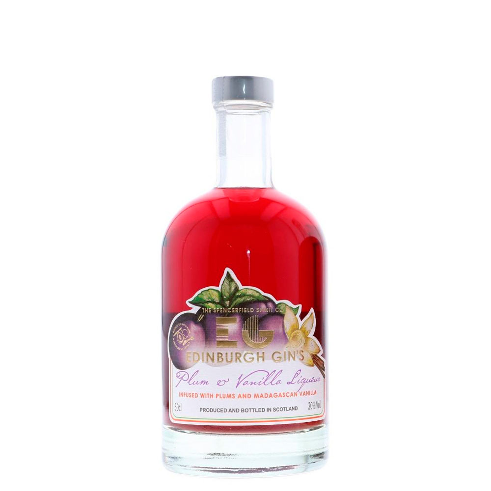 Ginebra Edinburgh Plum & Vanilla 0,5 Litros