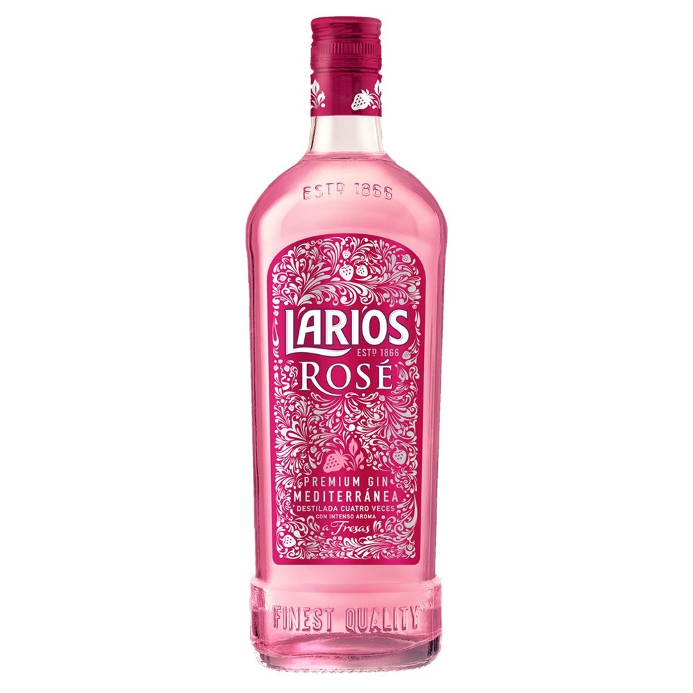 Gin Larios Rosé: Elegancia y Frescura en Cada Sorbo | TopDrinks