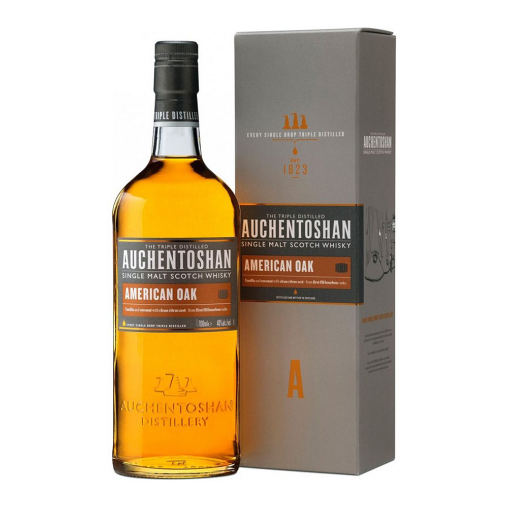 Whisky Auchentoshan American Oak 1 Litro Estuche