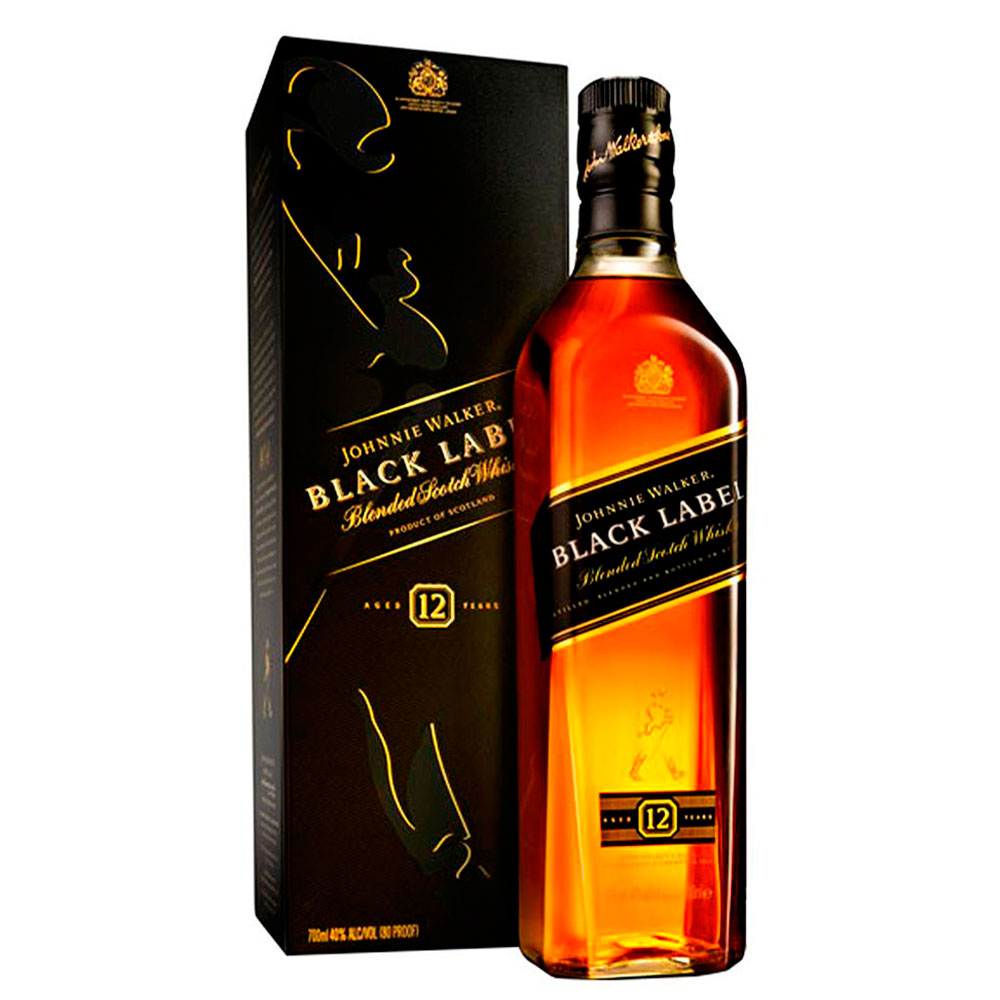 Whisky Whisky Johnnie Walker Black Estuche