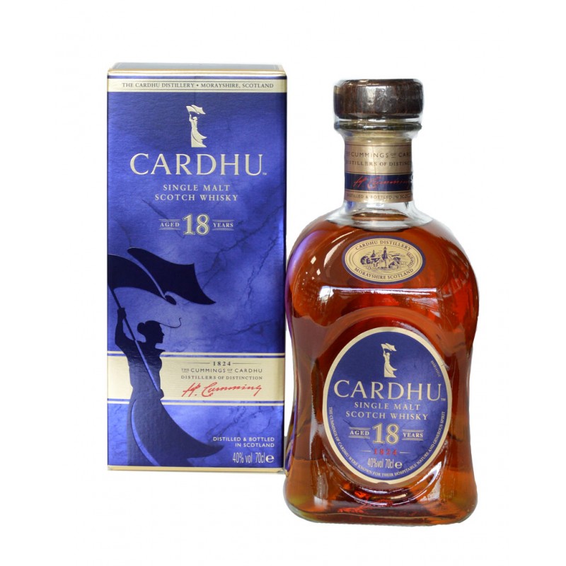 Whisky Cardhu 18 Años Estuche