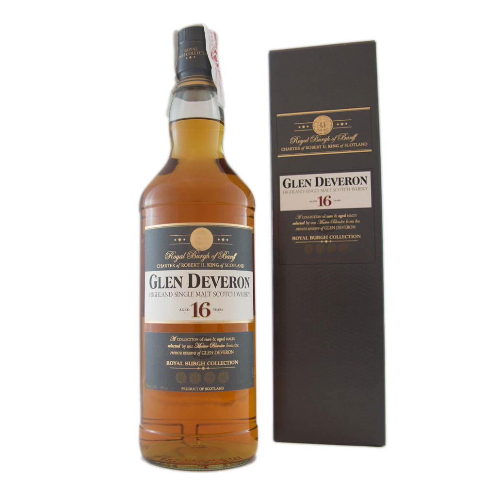 Whisky Glen Deveron 16 Años 1 Litro Estuche