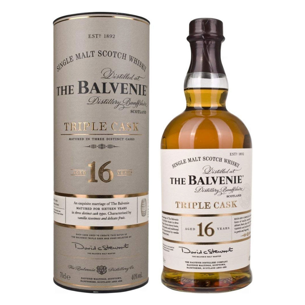 Whisky Balvenie 16 Años Triple Cask Xx Estuche