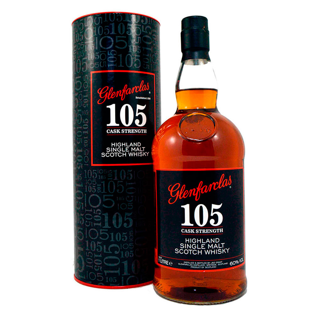 Whisky Glenfarclas 105 Proof Cask Strength 1 Litro Estuche