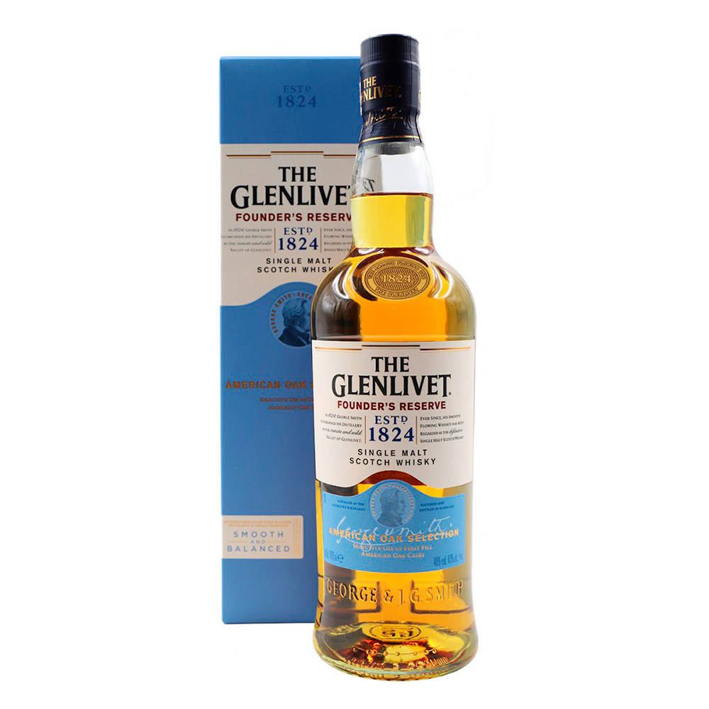 Whisky Whisky Glenlivet Founders Reserve Estuche