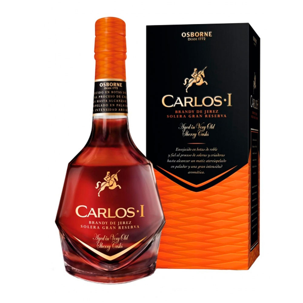 Brandy Carlos I 1 Litro Estuche