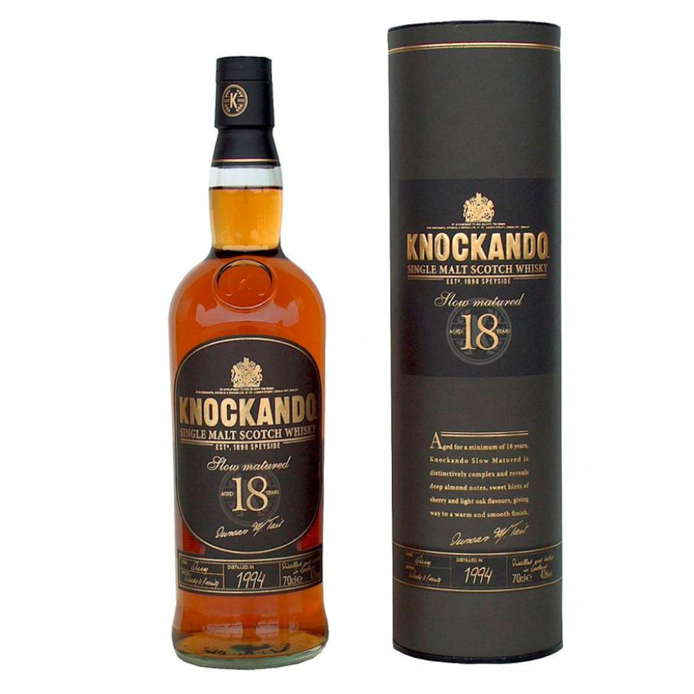 Whisky Knockando 18 Años Estuche