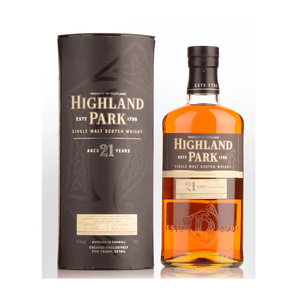 Whisky Highland Park 21 Años Estuche