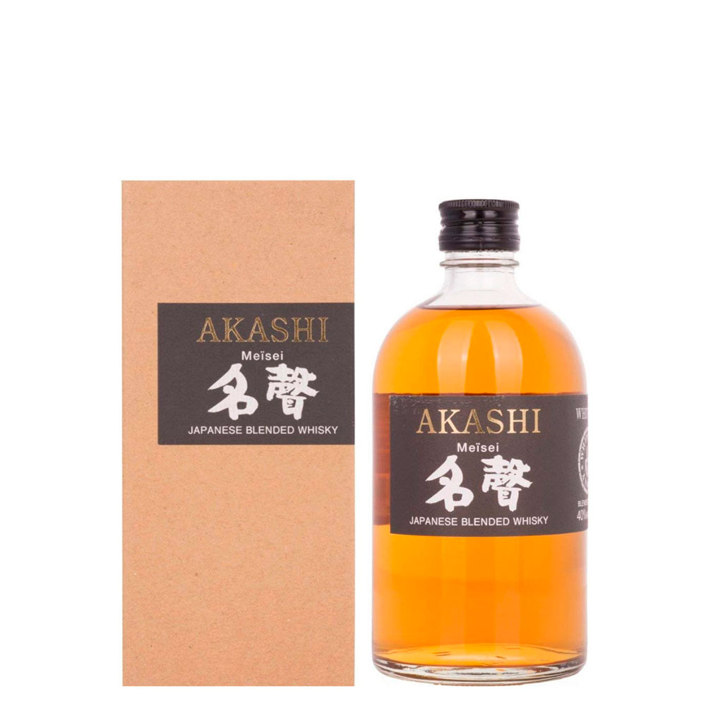 Whisky Akashi Japanese Meisei 0,5 Litros Estuche