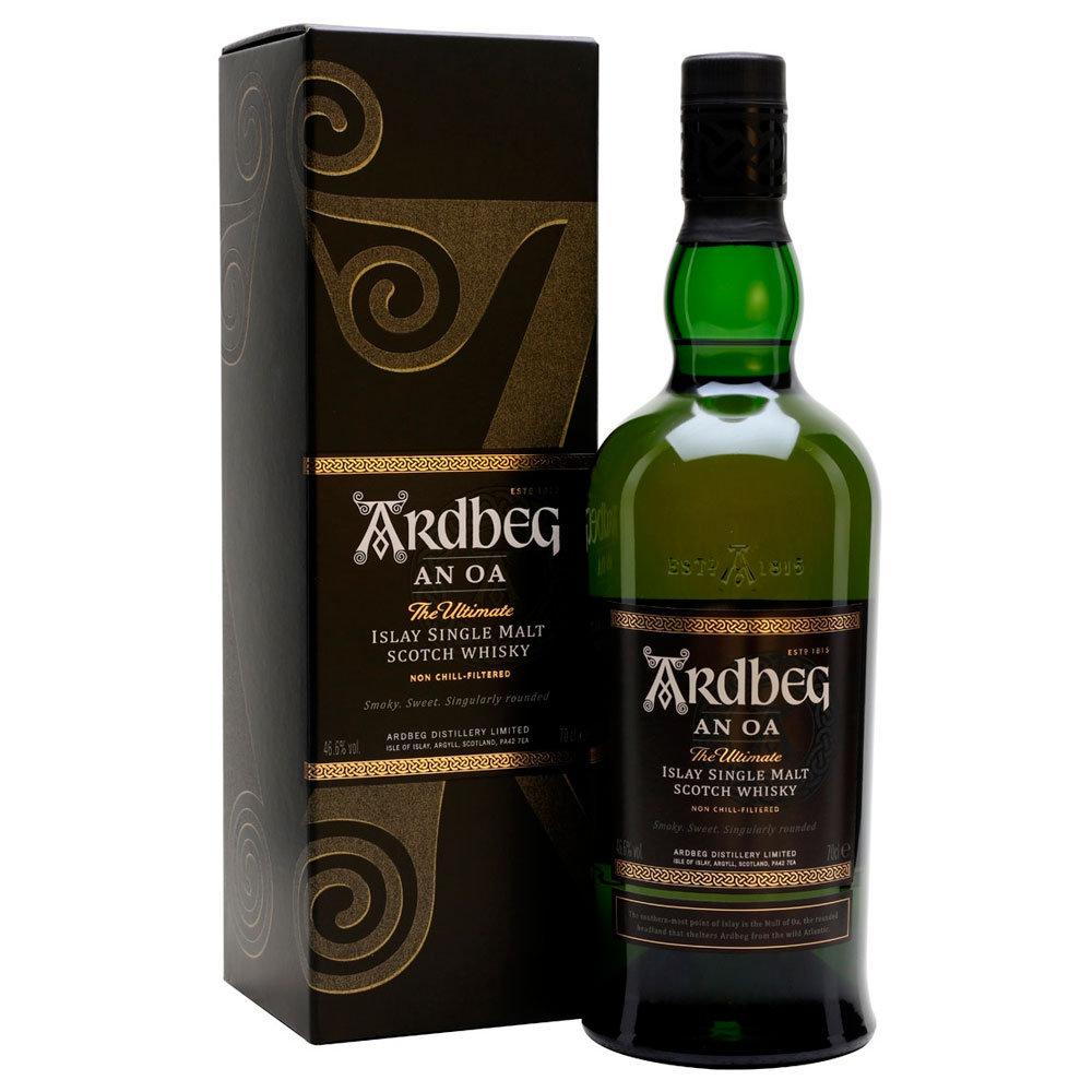 Whisky Ardbeg An Oa Islay Single Malt Estuche