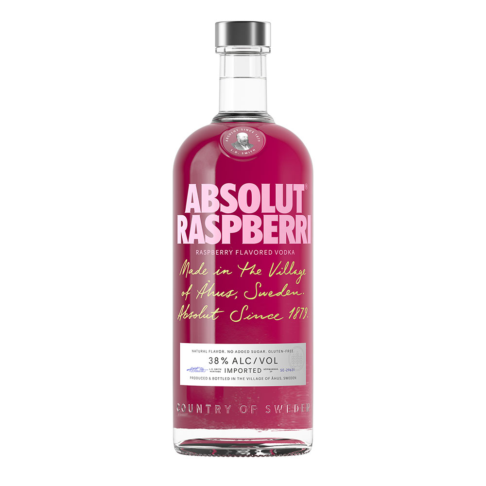 Vodka Absolut Raspberry 1 Litro