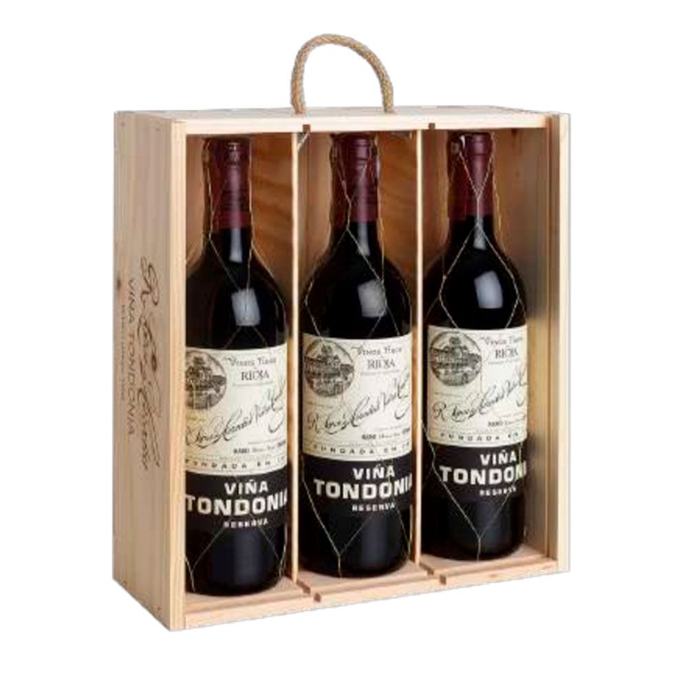 Vino Rioja Rioja Viña Tondonia Reserva 0,75 Litros Caja Madera