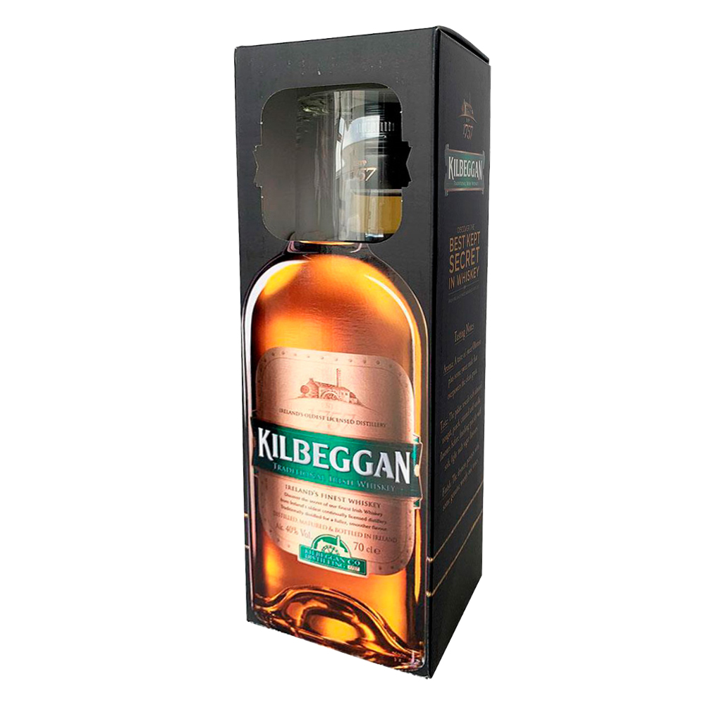 Whisky Kilbeggan Estuche Vaso