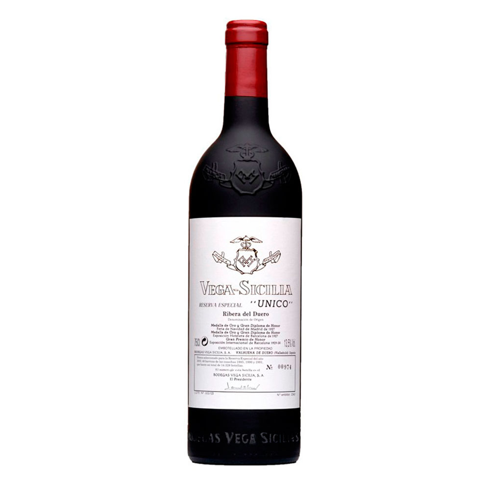 Vino Ribera Del Duero Vega Sicilia Unico 0,75 Litros