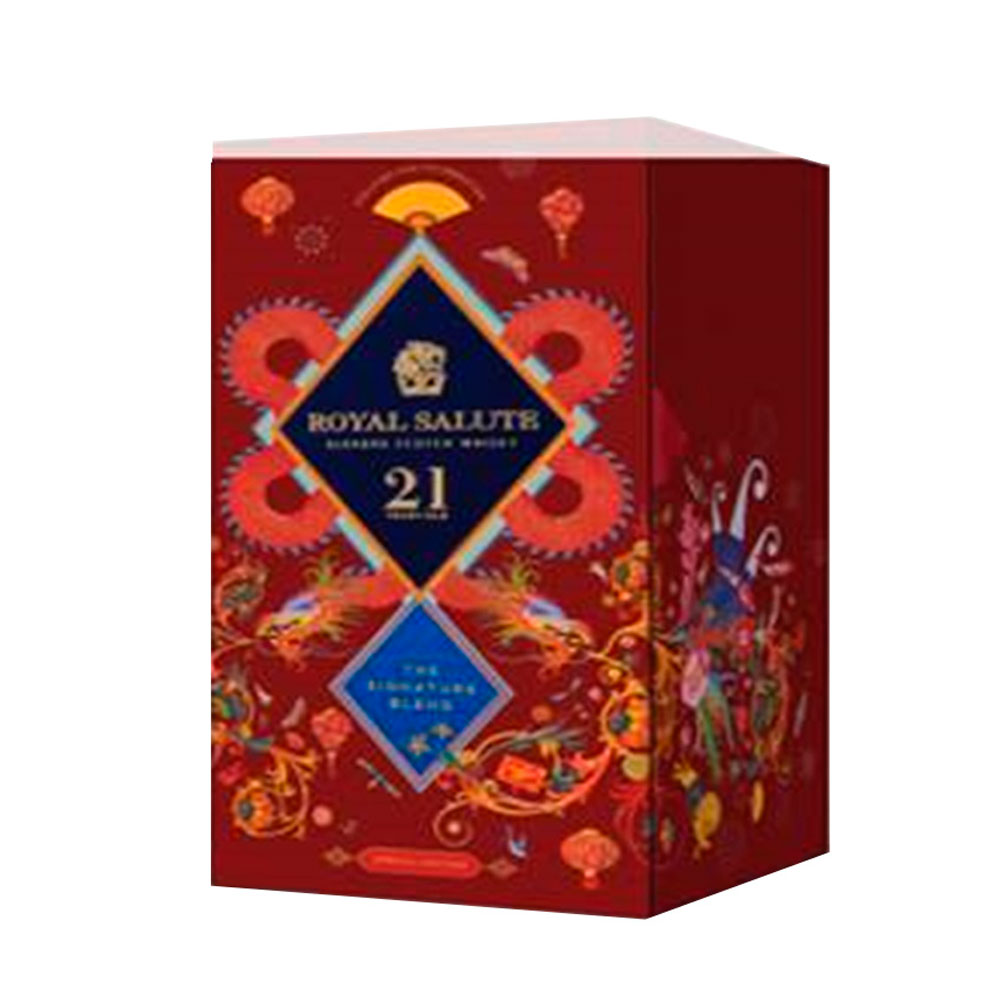 Whisky Chivas Regal 21 Años Royal Salute China Edicion Estuche