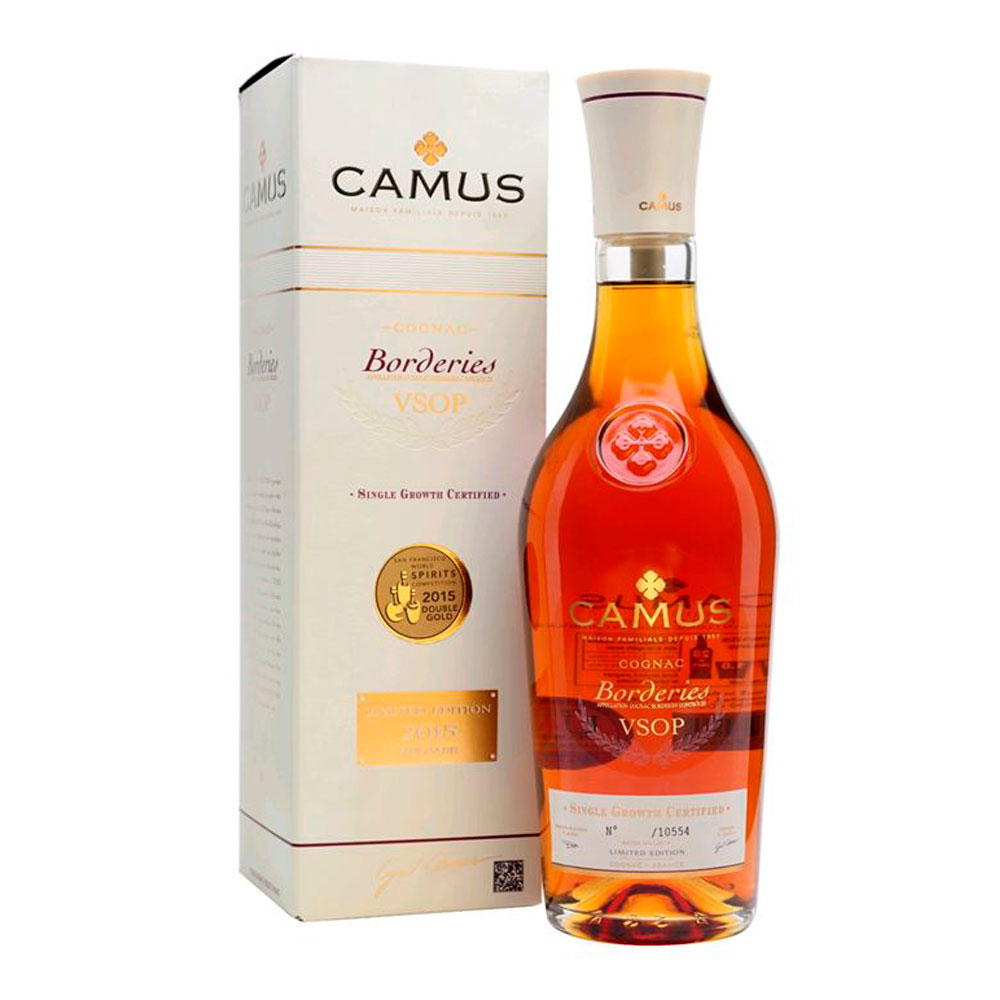 Cognac Camus Borderies Vsop 1 Litro Estuche