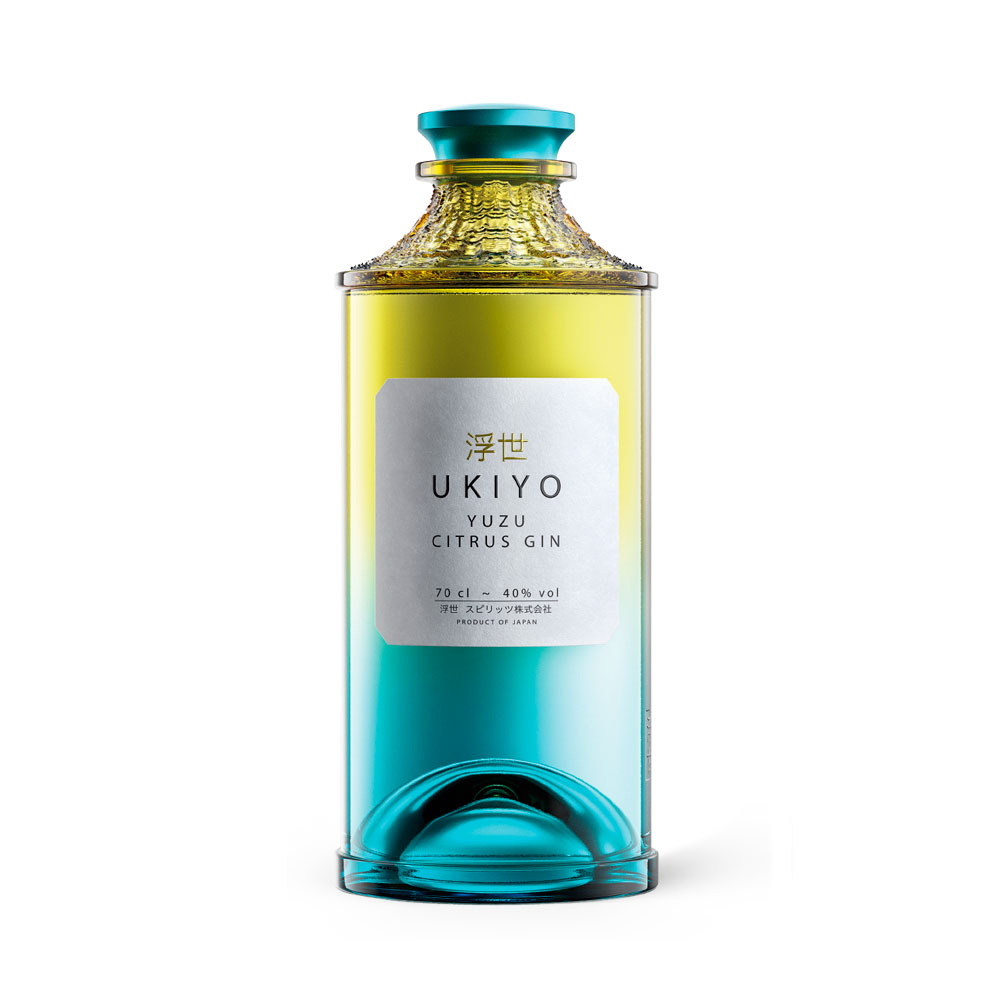 Ginebra Ukiyo Japanese Yuzu Citrus Gin