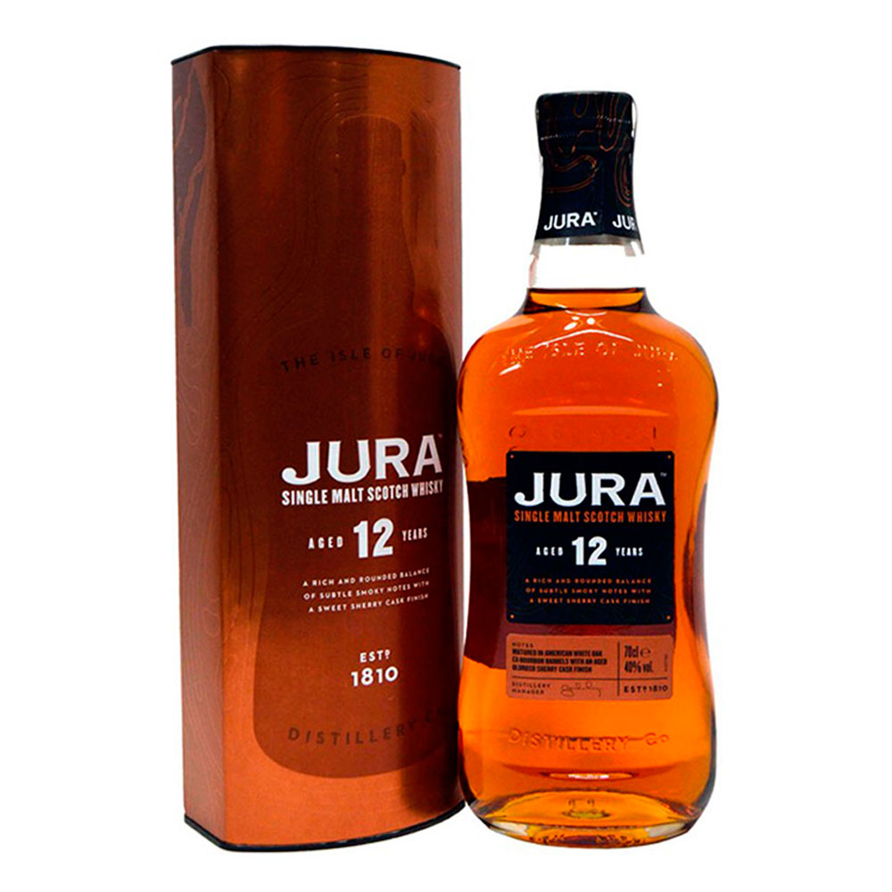 Whisky Isle Of Jura 12 Años Estuche