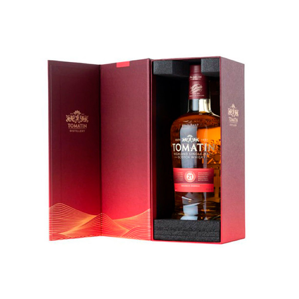 Whisky Tomatin 21 Años Estuche