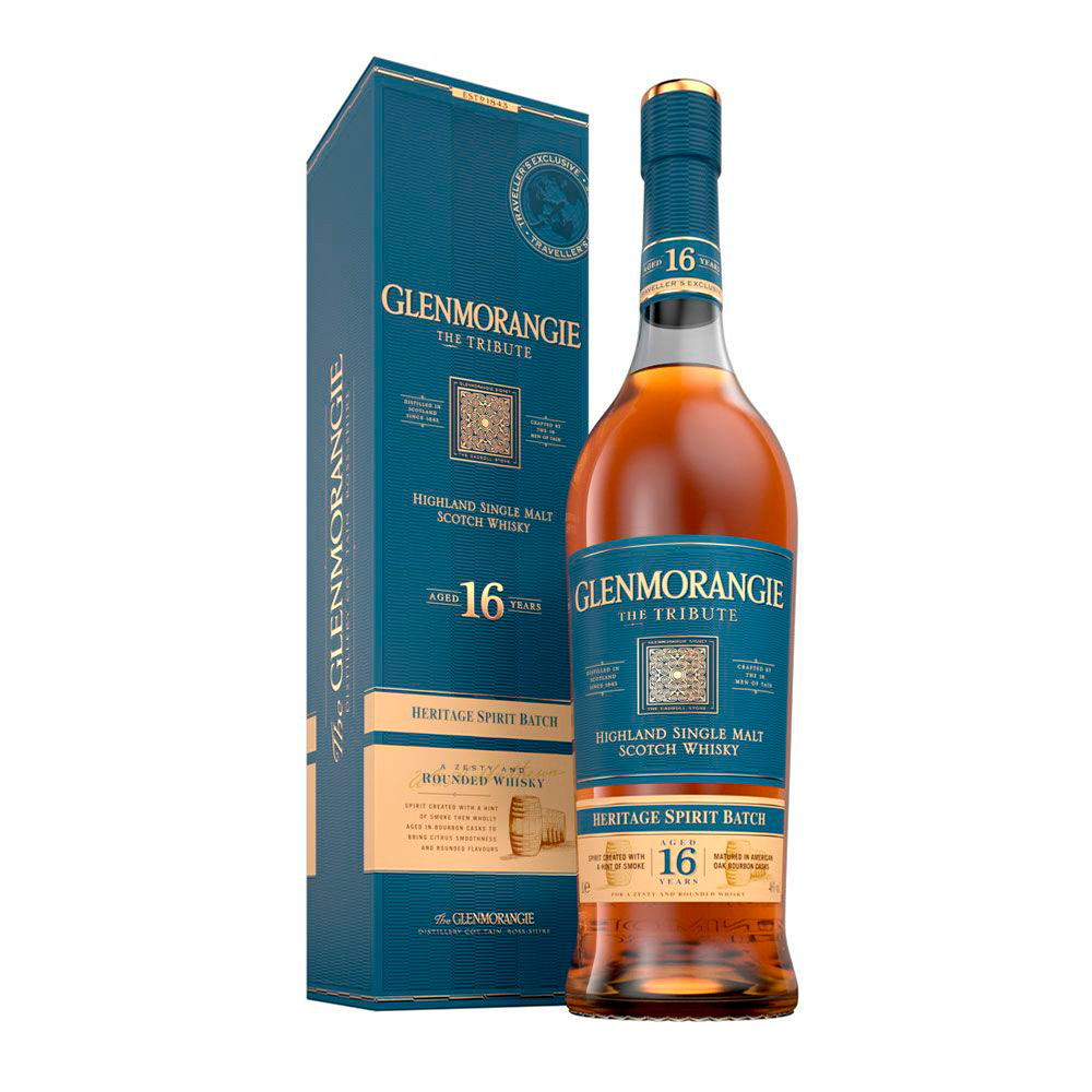 Whisky Glenmorangie 16 Años Tribute 1 Litro Estuche