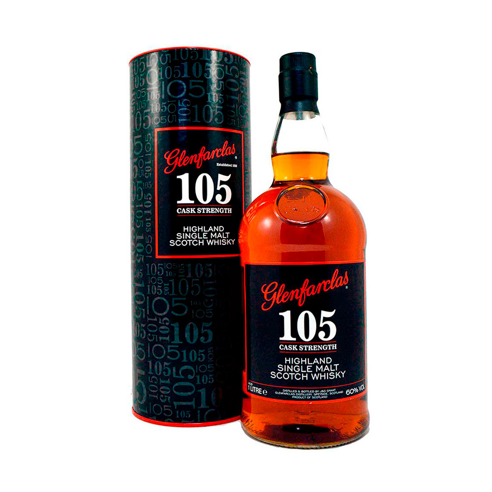 Whisky Glenfarclas 105 Proof Cask Strength 1 Litro Estuche
