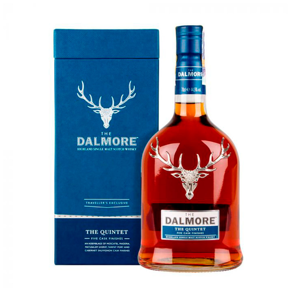 Whisky Dalmore The Quintet Five Cask Finishes Estuche