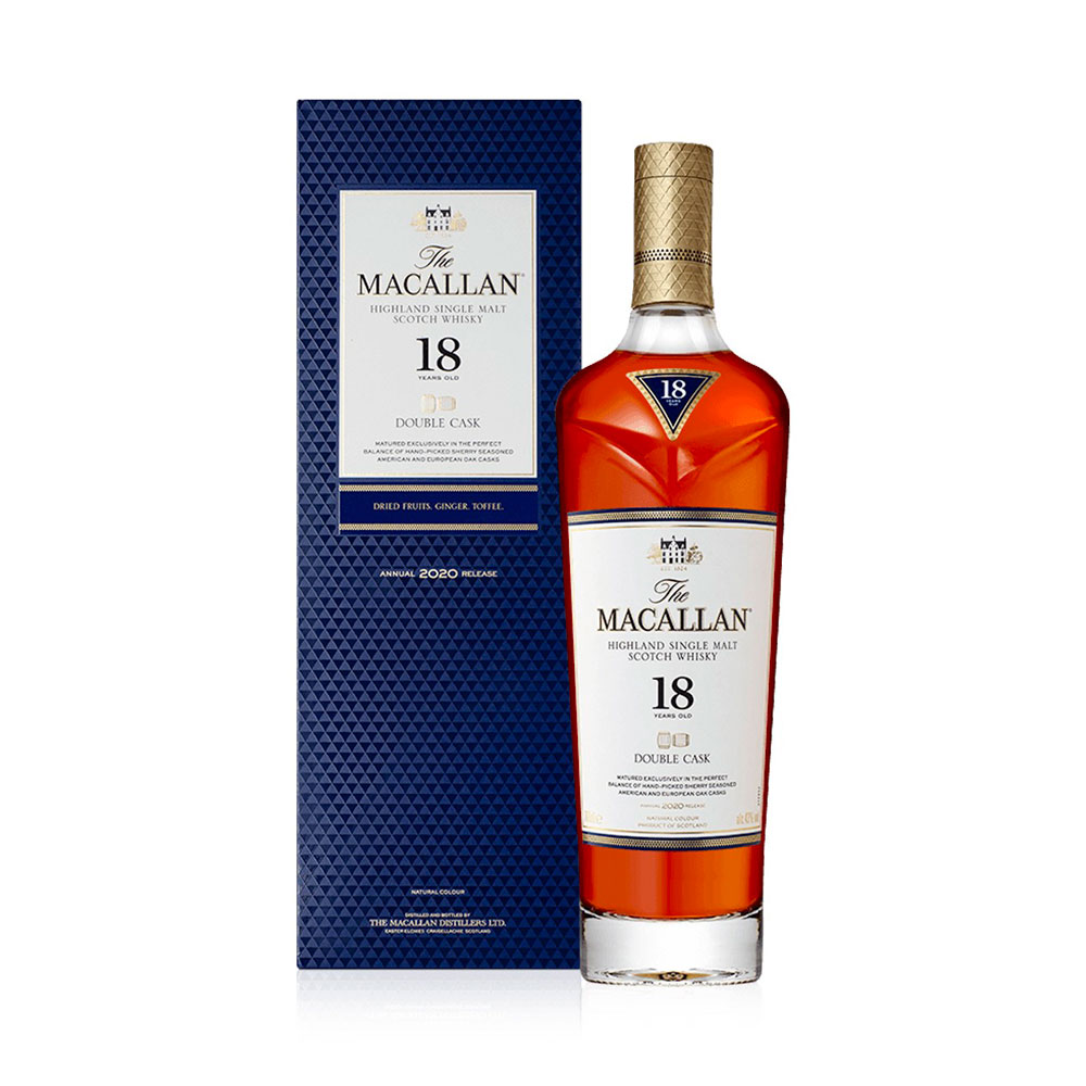 Whisky Macallan 18 Años Double Cask Estuche