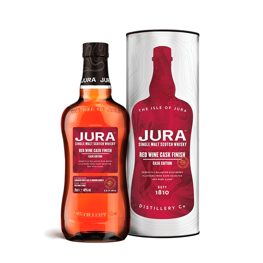 Whisky Isle Of Jura Red Wine Cask Estuche