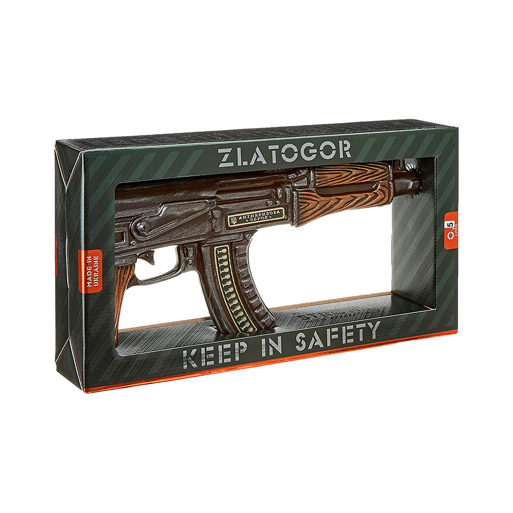 Vodka Zlatogor Ak 47 Black Estuche